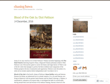 Tablet Screenshot of chasingbawa.com